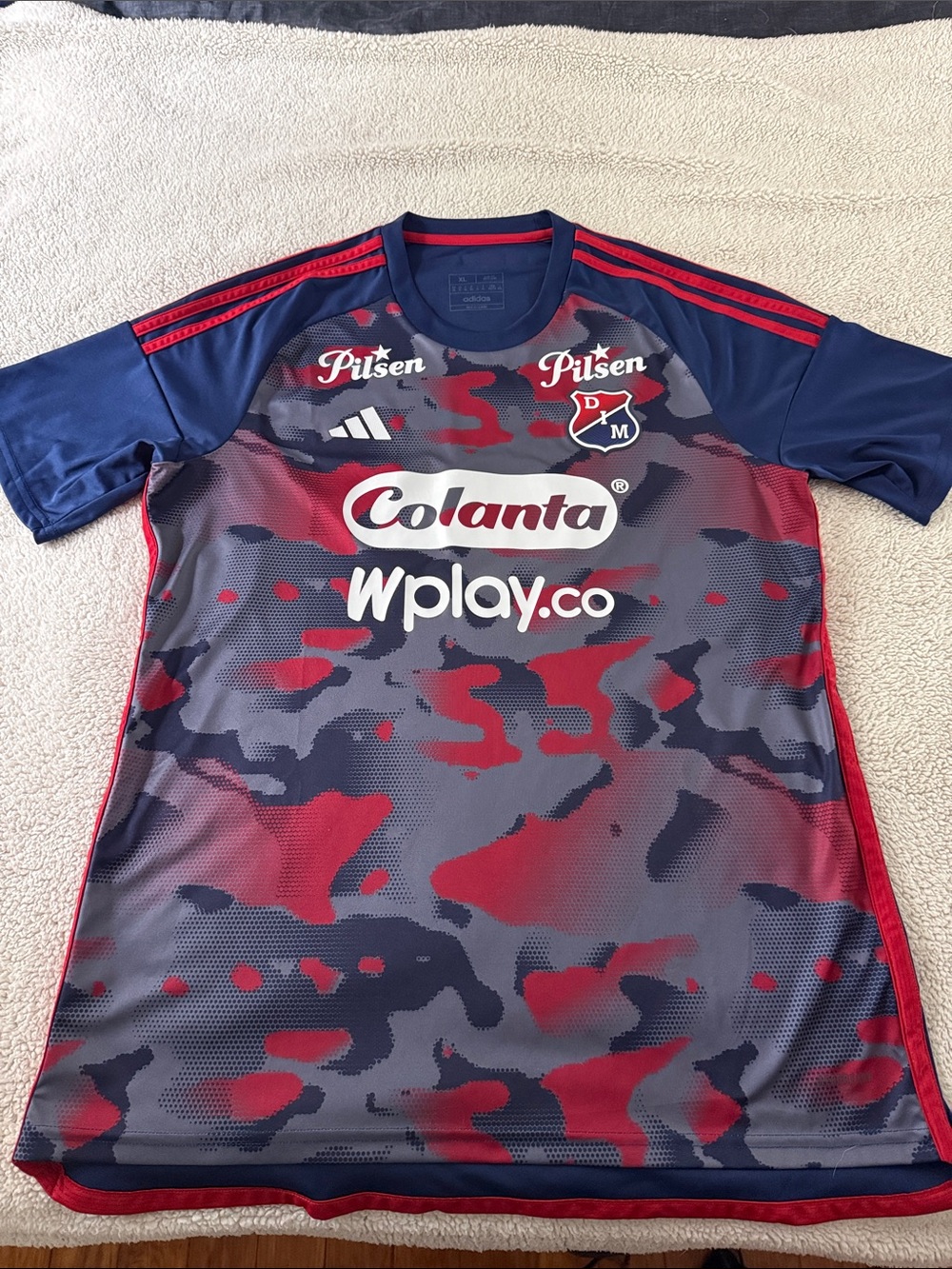 🇨🇴 Independiente Medellín 2024-25 Home Adidas Liga DiMayor Jersey